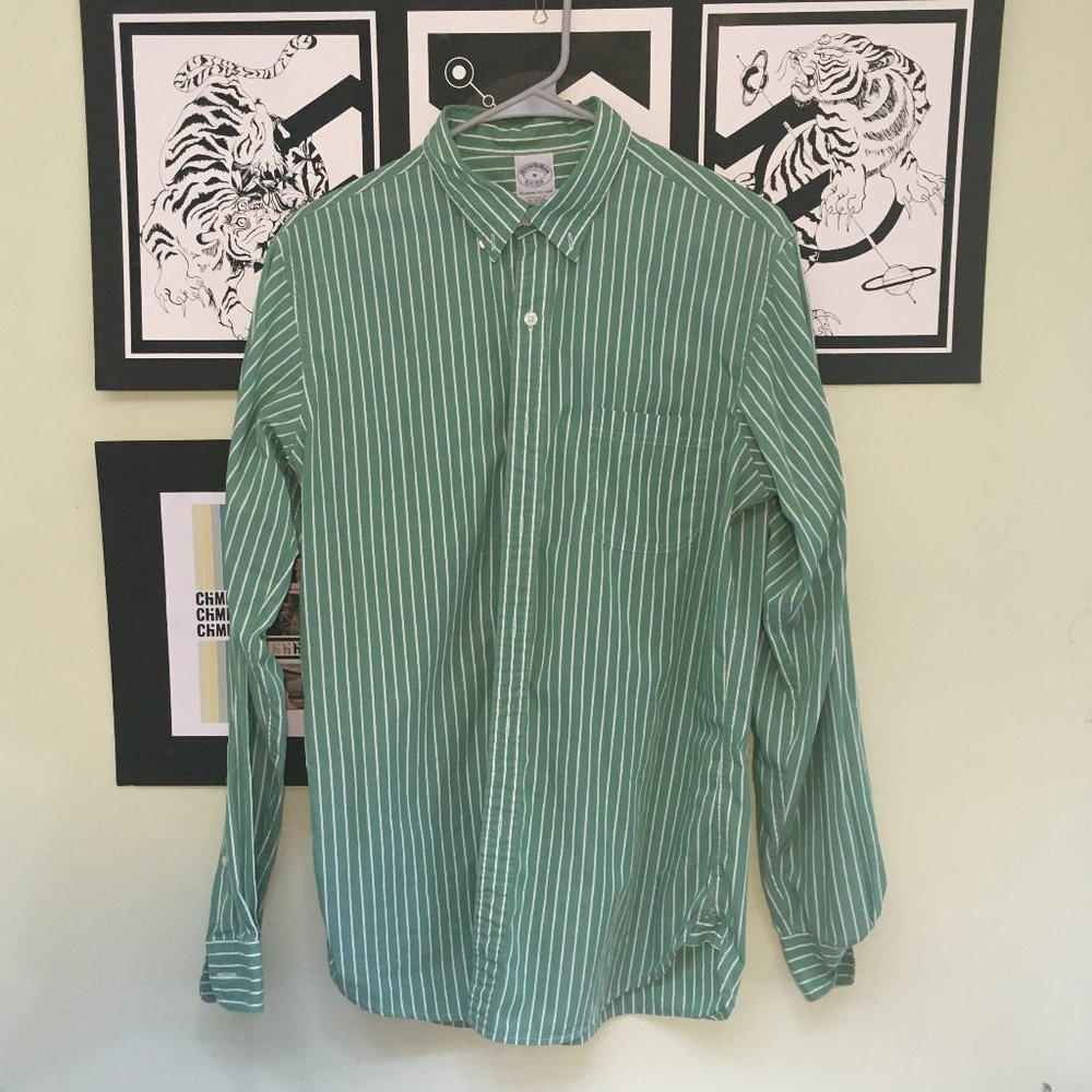 Brooks Brothers Long Sleeve Shirt Extra Slim Med
